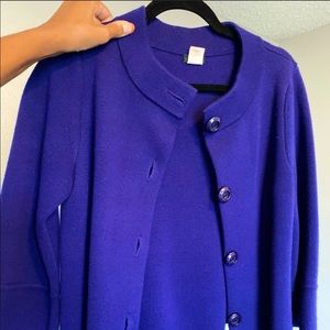 Deep blue J Crew Petticoat Size M.